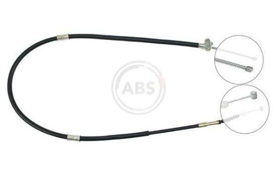 Cable del freno de mano K12818 ABS, Imagen 3