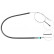 Cable del freno de mano K13076 ABS, Miniatura 2