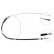 Cable del freno de mano K13366 ABS, Miniatura 2