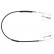 Cable del freno de mano K13416 ABS, Miniatura 2