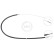 Cable del freno de mano K13506 ABS, Miniatura 3