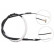 Cable del freno de mano K13577 ABS, Miniatura 2