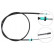 Cable del freno de mano K13586 ABS