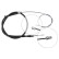 Cable del freno de mano K13616 ABS