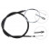 Cable del freno de mano K13636 ABS