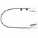 Cable del freno de mano K13687 ABS