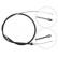 Cable del freno de mano K13746 ABS, Miniatura 2