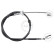 Cable del freno de mano K13872 ABS, Miniatura 2