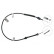 Cable del freno de mano K13877 ABS