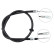 Cable del freno de mano K14019 ABS