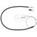Cable del freno de mano K14079 ABS, Miniatura 2