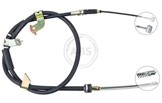 Cable del freno de mano K14111 ABS, Imagen 2