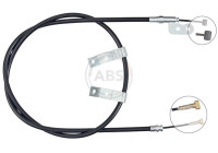 Cable del freno de mano K14160 ABS