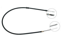 Cable del freno de mano K14168 ABS