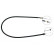 Cable del freno de mano K14208 ABS, Miniatura 2