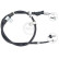 Cable del freno de mano K14208 ABS, Miniatura 3