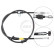 Cable del freno de mano K14747 ABS, Miniatura 3