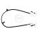 Cable del freno de mano K14877 ABS, Miniatura 3