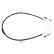 Cable del freno de mano K14897 ABS, Miniatura 2