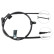 Cable del freno de mano K15328 ABS, Miniatura 2