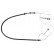 Cable del freno de mano K15457 ABS