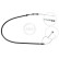 Cable del freno de mano K15457 ABS, Miniatura 3