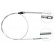 Cable del freno de mano K15458 ABS