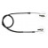 Cable del freno de mano K15498 ABS