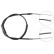 Cable del freno de mano K15528 ABS, Miniatura 2
