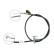 Cable del freno de mano K15838 ABS, Miniatura 2