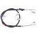 Cable del freno de mano K15838 ABS, Miniatura 3