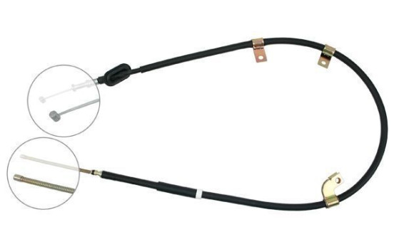 Cable del freno de mano K15868 ABS