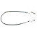 Cable del freno de mano K16027 ABS