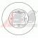 Cable del freno de mano K16167 ABS, Miniatura 2