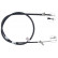 Cable del freno de mano K16298 ABS