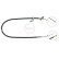 Cable del freno de mano K16337 ABS, Miniatura 3