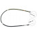 Cable del freno de mano K16358 ABS