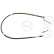 Cable del freno de mano K16358 ABS, Miniatura 2
