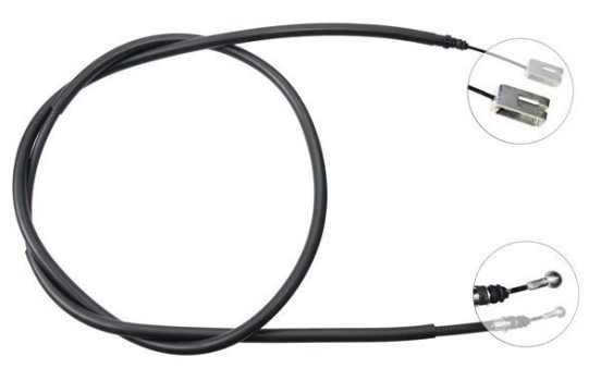 Cable del freno de mano K16498 ABS