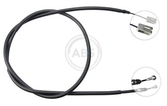 Cable del freno de mano K16498 ABS, Imagen 3