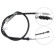 Cable del freno de mano K16507 ABS