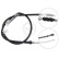 Cable del freno de mano K16507 ABS, Miniatura 3
