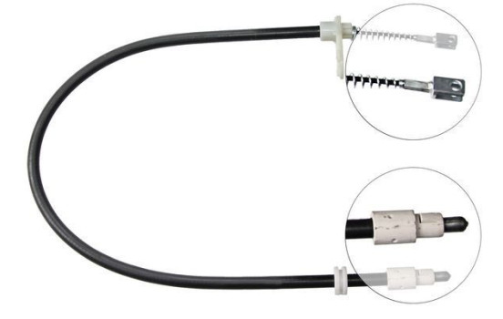 Cable del freno de mano K16537 ABS