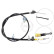 Cable del freno de mano K16538 ABS, Miniatura 2