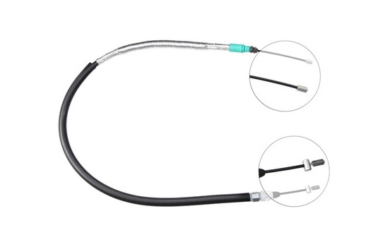 Cable del freno de mano K16588 ABS, Imagen 2