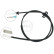 Cable del freno de mano K16656 ABS, Miniatura 3