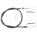 Cable del freno de mano K16676 ABS, Miniatura 2