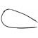 Cable del freno de mano K17067 ABS, Miniatura 2