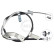 Cable del freno de mano K17098 ABS, Miniatura 3