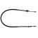 Cable del freno de mano K17141 ABS, Miniatura 2